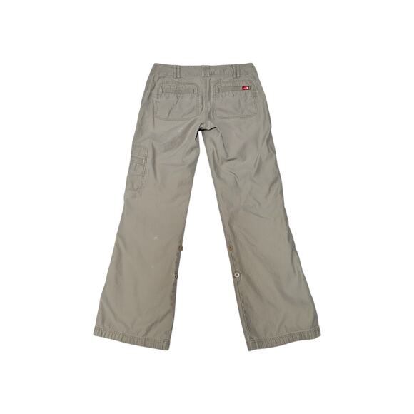 Vintage Y2K The North Face Libra Cargo Pants Low Rise Wide Leg Tan Beige Gorp - Picture 2 of 10